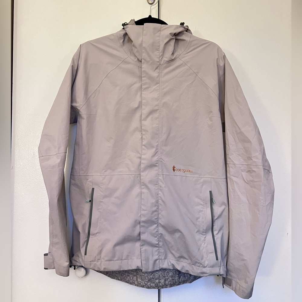 Cotopaxi Tikal Active Waterproof Shell, Size S, Grey Mist